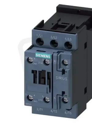 Poslední Šance výkonový stykač 12A,5,5 kW/400V 1NO+1NC, AC 230 V 50/60 Hz, 3pól.