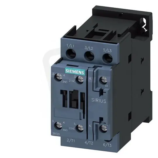 Poslední Šance výkonový stykač 12A,5,5 kW/400V 1NO+1NC, AC 230 V 50/60 Hz, 3pól.