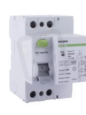 Proudový chránič NOARK 110213 EX9LB63 10kA, 1P+N, 40A, 30mA, typ B Vrácení Zdarma