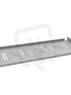 Police 19" 1U 150mm ukládací plato RAL 7035 úchyt na přední lišty UP-01 Oblíbený