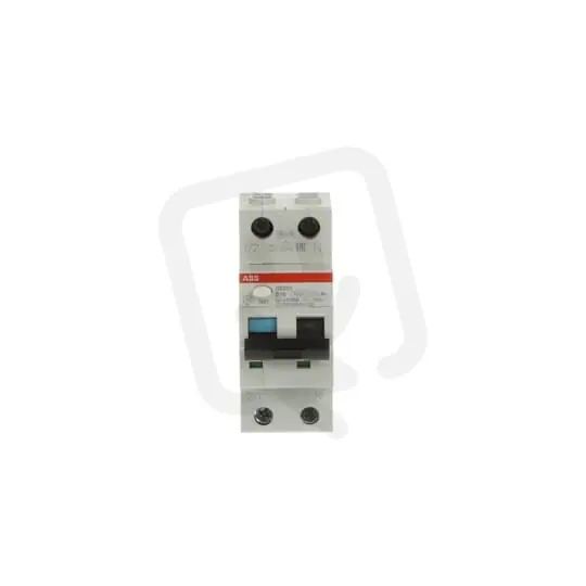Časově Omezené ABB DS201 B16 AC30 kombinace jistič/chránič 2P (1P+N) 16A 30mA B 6kA AC