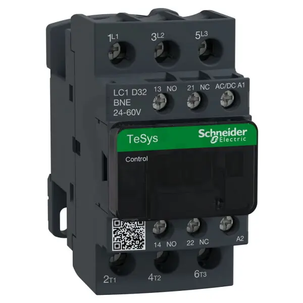 TeSys D Green 3P 32A 24 60V AC/DC SCHNEIDER LC1D32BNE Originální