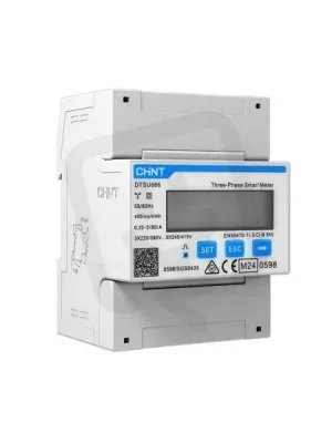 Měřič spotřeby a analyzátor výkonu CHINT smartmeter DTSU666 třifázový Vysoce Kvalitní
