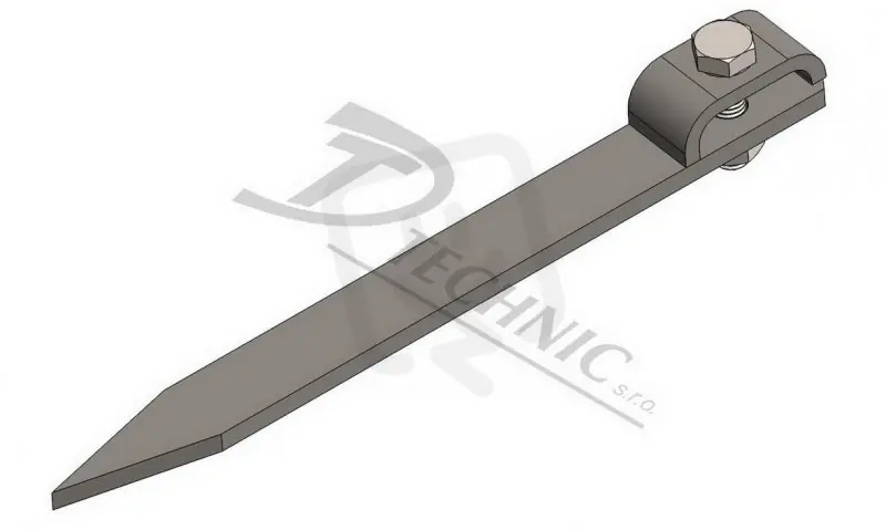PV 06 Podpěra vedení do dřeva - špička - L=300 mm DT TECHNIC 101070 Rychlé Dodání