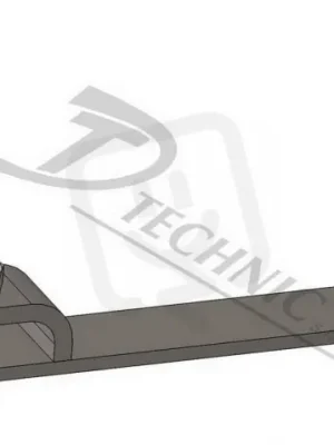 Nová Kolekce PV 23 přetočená Podpěra vedení na plechové střechy L=110 mm DT TECHNIC 101341