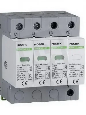 Přímo Od Výrobce Svodič přepětí NOARK 103340 EX9UE 1+2 (B+C), 12,5 kA, 275 VAC, 3+Npól