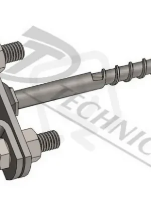 Časově Omezené DOTb vrut 100 - d16 Držák ochranné trubky a jímače d16 - s vrutem - 8x100 mm