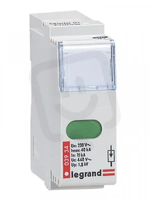VÝMĚNNÝ MODUL SVODIČE PŘEPĚTÍ 40KA 400V LEGRAND 003934 Originální