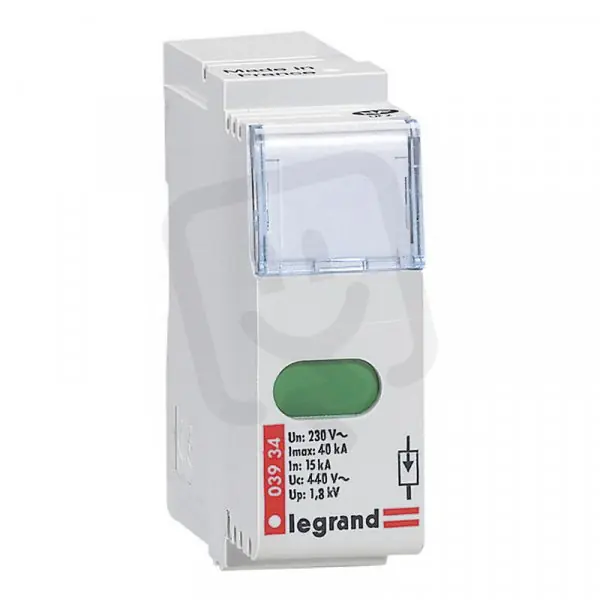VÝMĚNNÝ MODUL SVODIČE PŘEPĚTÍ 40KA 400V LEGRAND 003934 Originální