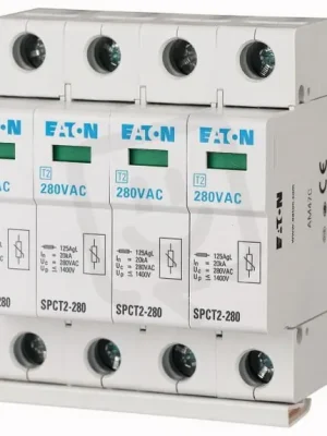 Ihned K Objednání SPCT2-460/4 Svodič přepětí třídy T2 (II C) modulový 4pól Un=460V EATON 167611
