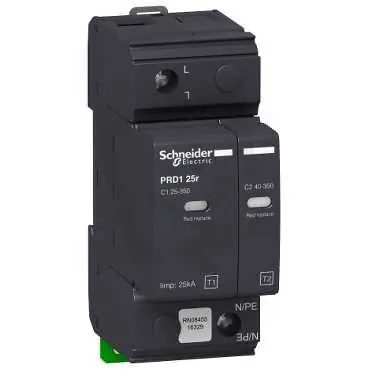 Schneider 16329 PRD1 25r 1P svodič přepětí T1+T2 Oblíbený