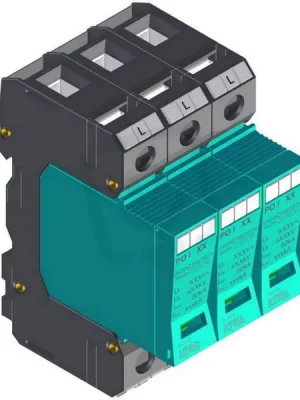 Akční Cena Přepěťová ochrana PO I 3 EWS 280V/12,5kA, modulární, vyměnitelná, B+C+D