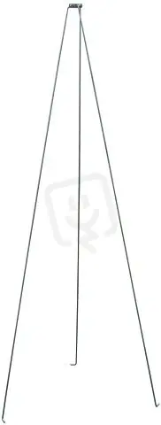 Autentický Trojitá vzpěra s třmenem na trubku D 50mm L 2910mm nerez DEHN 105601