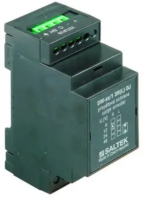 Vysoce Kvalitní DM-024/1 3L DJ přepěťová ochrana signálových linek 24V DC do 370mA SALTEK A01519