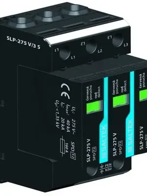 Autentický SLP-275 V/3 S svodič přepětí TN-C 120 kA (8/20) SALTEK A01761