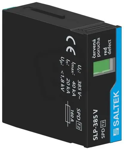 SLP-385 V/0 náhradní varistorový modul pro SLP-385 V/1 SALTEK A01950 Nejprodávanější