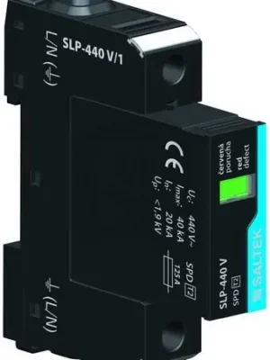 SLP-440 V/1 svodič přepětí TN/TT s napětím do 440V AC 40 kA (8/20) SALTEK A01817 Levný