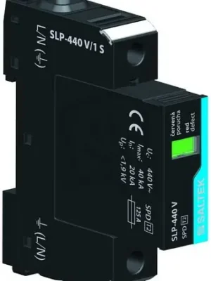 Pouze Dnes SLP-440 V/1 S svodič přepětí TN/TT s napětím do 440VAC 40kA (8/20) SALTEK A01825