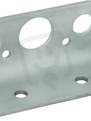 Upevňovací úhelník nerez s upevňovacím svorníkem M8 a otvorem D 13/21/17mm Objednat Nyní