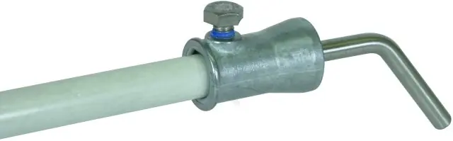 Bezpečná Platba Upevňovací adaptér 130° nerez s objímkou odlitek Zn, D 16mm pro DEHNiso 106342