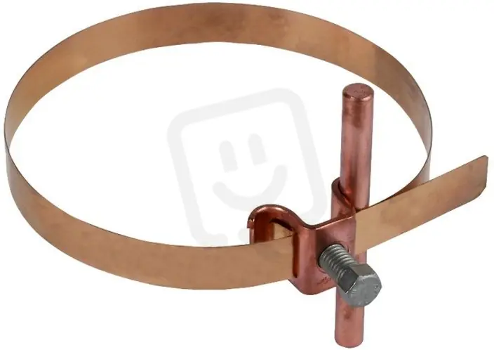 Oblíbený Podpěra vedení pro prům. 6-8mm Cu pro svislé okapové roury D 50-120mm