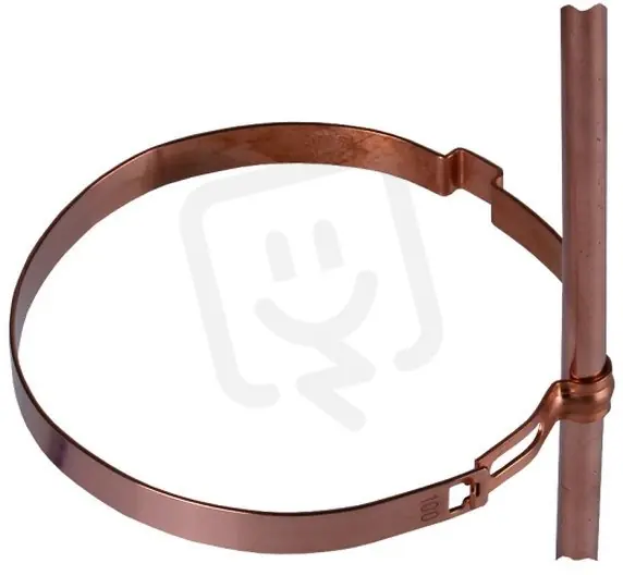 Podpěra vedení pro prům. 8mm Cu pro svislé okapové roury D 100mm DEHN 200057 Novinka