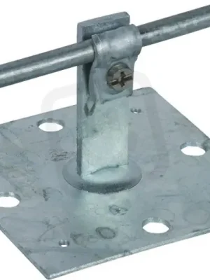 Pouze Dnes Podpěra vedení DEHNQUICK FeZn pro prům. 6-10mm, s upevňovací destičkou 100x100mm