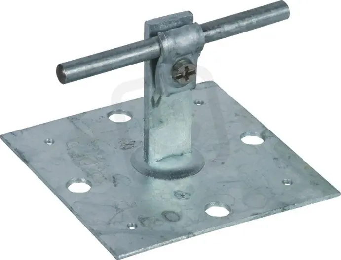 Pouze Dnes Podpěra vedení DEHNQUICK FeZn pro prům. 6-10mm, s upevňovací destičkou 100x100mm