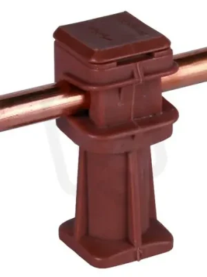 Podpěra vedení DEHNsnap, plast hnědý H 36mm, pro prům. 8mm, se závitem M6 204027 Akce