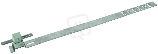 Dokud Zásoby Vydrží Podpěra vedení UNIsnap, nerez/plast šedý H16mm, pro d8mm, se vzpěrou L 475mm