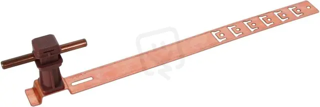 Podpěra vedení UNIsnap, Cu/plast hnědý H 36mm, pro prům. 8mm, se vzpěrou L 335mm Top Prodej