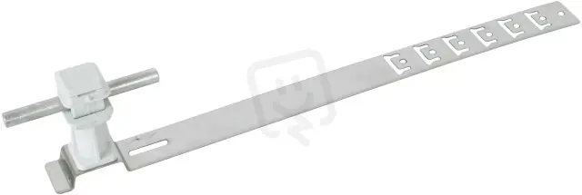 Levný Podpěra vedení UNIsnap, nerez/plast šedý H36mm, pro d8mm, se vzpěrou L 335mm