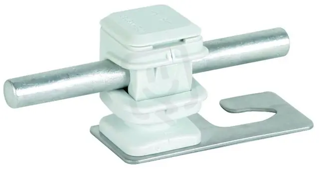 Podpěra vedení na vlnité střechy Profil 5/8 m. DEHNsnap 8mm nerez/plast šedý Cenový Hit