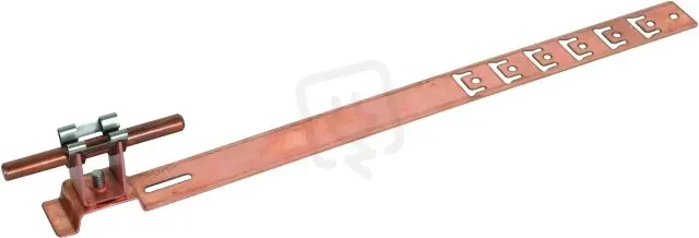 Akce Podpěra vedení UNIgrip Cu H 20mm, pro prům. 8mm m., s lomenou vzpěrou L 335mm