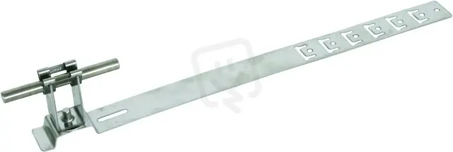 Cenový Hit Podpěra vedení UNIgrip nerez H 20mm, pro prům. 8mm m., s lomenou vzpěrou L 335mm