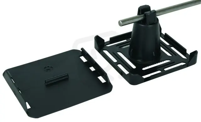 Podpěra vedení KF pro přilepení pruhem krytiny tloušťky 3,5mm, prům. 8 mm 253030 Rychlé Dodání