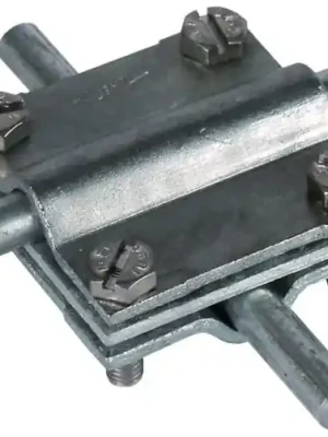 Ihned K Objednání Křížová svorka FeZn, pro prům. 8-10/pásek 30mm s mezidestičkou DEHN 314310