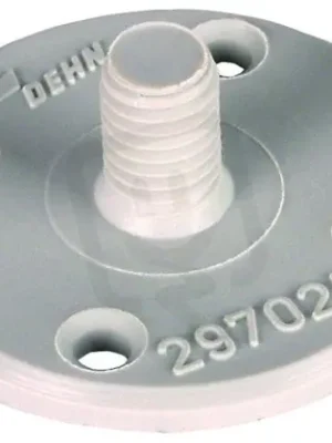 Nejprodávanější Montážní základna D 100mm, plast se svorníkem M8, se čtyřmi otvory pro upevnění