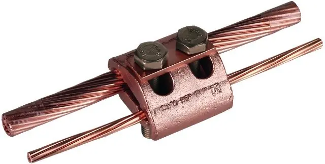 Paralelní svorka Cu pro rozdílné průměry 5-12,5mm / 16-95mm2 DEHN 306100 Dokud Zásoby Vydrží