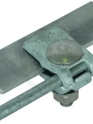 Připojovací svorka litina/Zn rozsah uchycení pasovina 0,4-12mm, pro prům. 7-10mm Dokud Zásoby Vydrží