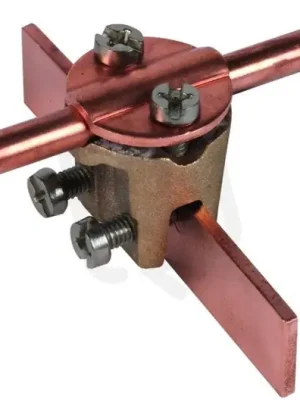 Falcová svorka bronz 0,7-6mm s dvoušroubou příložkou pro prům.7-10mm DEHN 365007 Originální