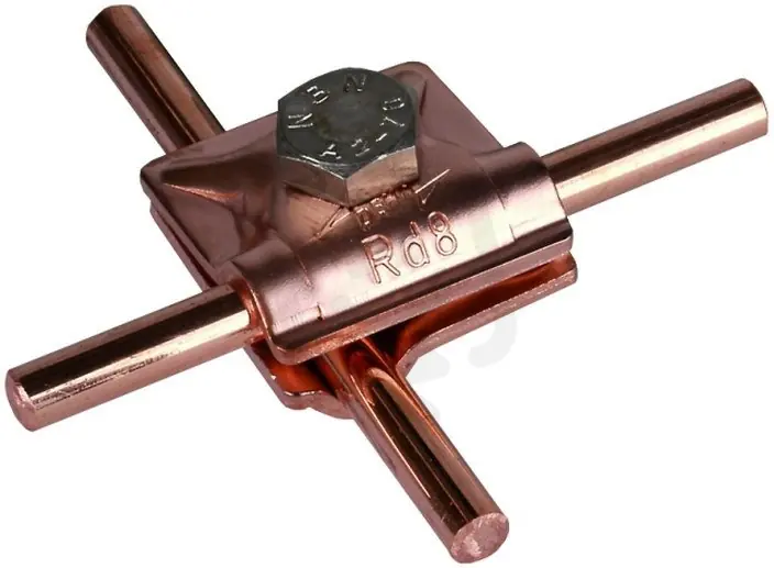 Kup Teď Svorka MV, Cu, pro prům. 8-10mm šroub se šestihrannou hlavou DEHN 390057