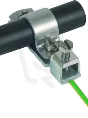 Expresní Doručení PA svorka pro vodič HVI, FeZn/nerez D 20mm, pro průřez lana 4-95mm2 DEHN 405020