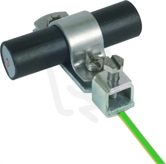 Expresní Doručení PA svorka pro vodič HVI, FeZn/nerez D 20mm, pro průřez lana 4-95mm2 DEHN 405020