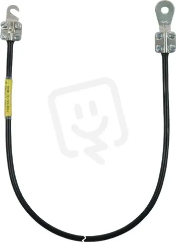 Nízká Cena Uzemňovací vodič 10mm2/L 1,5m černý s kabelovými oky (C)M8 u.(A)M5/M6