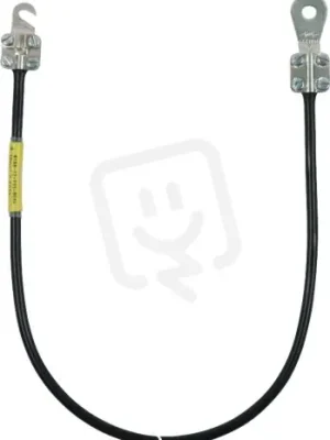 Uzemňovací vodič 10mm2/L 2,0m černý s kabelovými oky (C)M8 u.(A)M5/M6 Ověřený