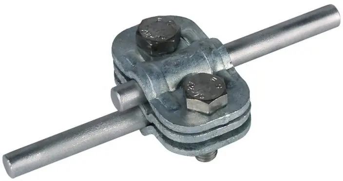 UNI-zkušební svorka FeZn s mezidestičkou, pro prům. 2 x 7-10mm DEHN 459003 Autentický