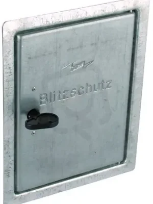 Revizní dvířka FeZn se zámkem na čtyřhran, 285x225mm DEHN 476001 Hit Sezóny