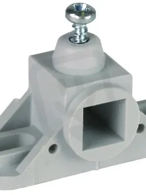 Sezónní Sleva Úchyt pro lištu PA 10x10mm, plast šedý DEHN 563014