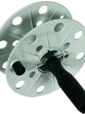 Cenový Hit Navíjecí kotouč, plast šedý, B 40mm, prázdný DEHN 585010